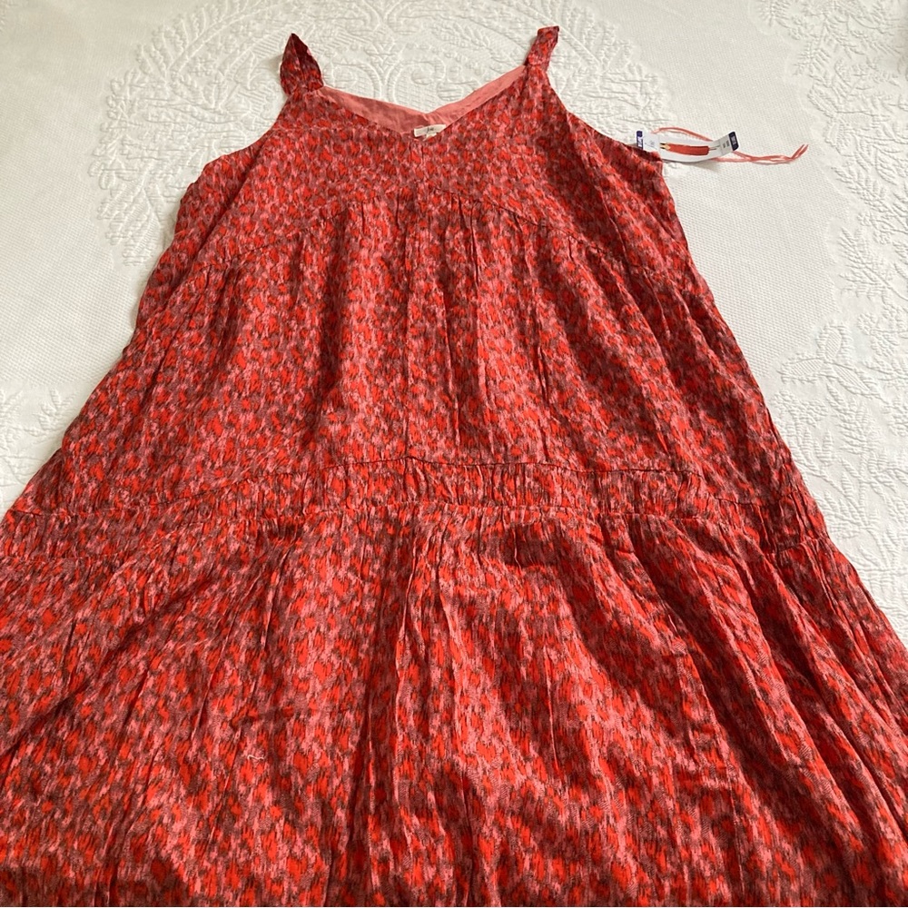 NWT Joie Maxi tea party maxi dress 100% cotton India resort cruise vacation